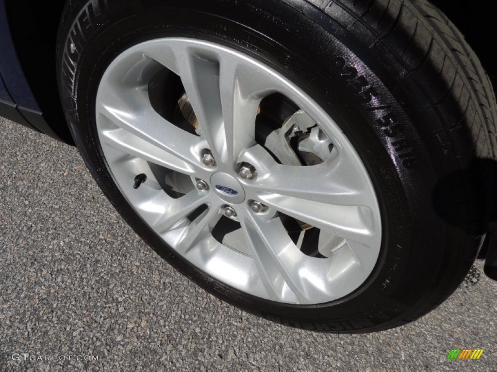 2013 Taurus SEL - Deep Impact Blue Metallic / Charcoal Black photo #17