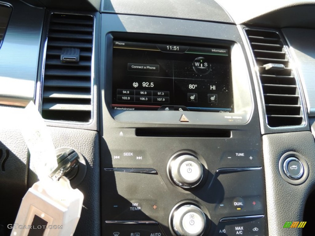 2013 Taurus SEL - Deep Impact Blue Metallic / Charcoal Black photo #21