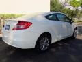 2012 Taffeta White Honda Civic LX Coupe  photo #3