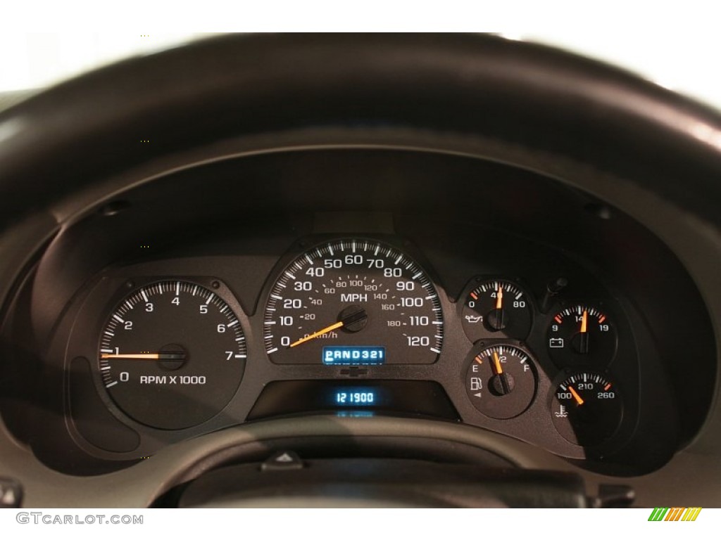 2002 Chevrolet TrailBlazer LS Gauges Photo #73059375