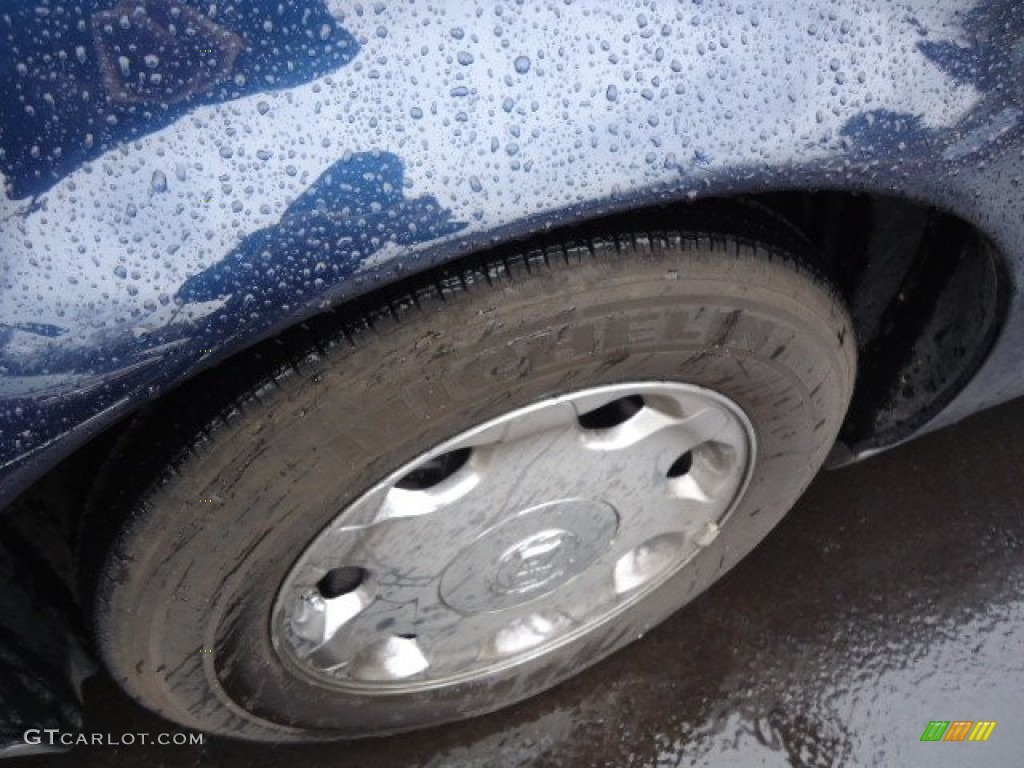 2002 DeVille DHS - Blue Onyx Metallic / Midnight Blue photo #15