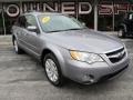 2009 Quartz Silver Metallic Subaru Outback 2.5i Limited Wagon  photo #4