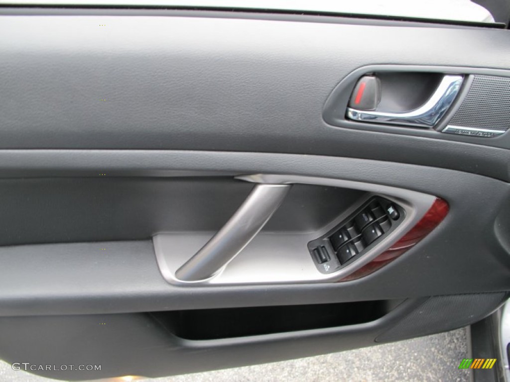 2009 Outback 2.5i Limited Wagon - Quartz Silver Metallic / Off Black photo #12