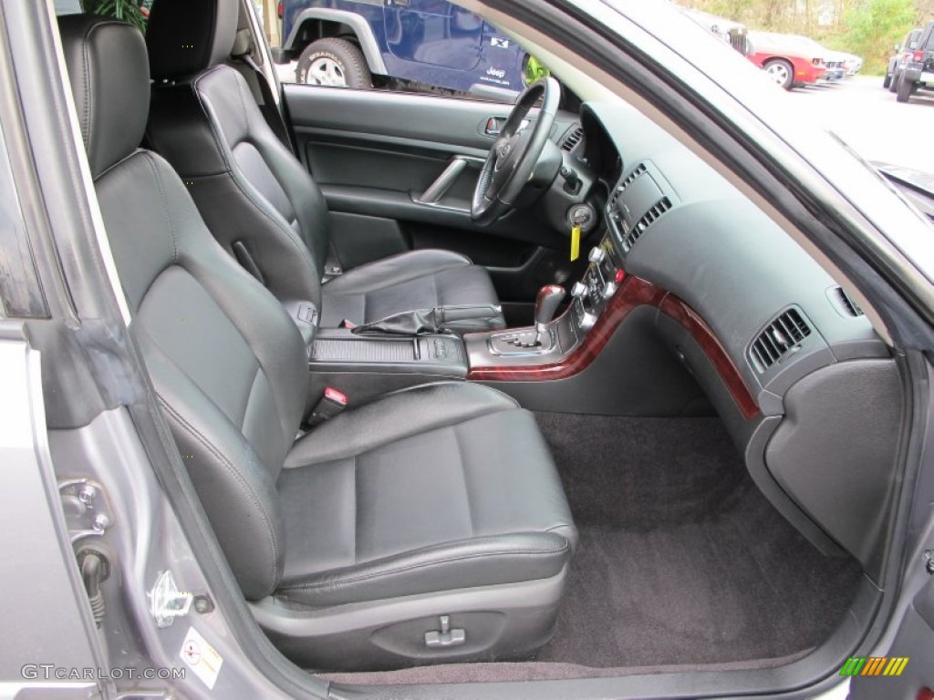 2009 Outback 2.5i Limited Wagon - Quartz Silver Metallic / Off Black photo #15