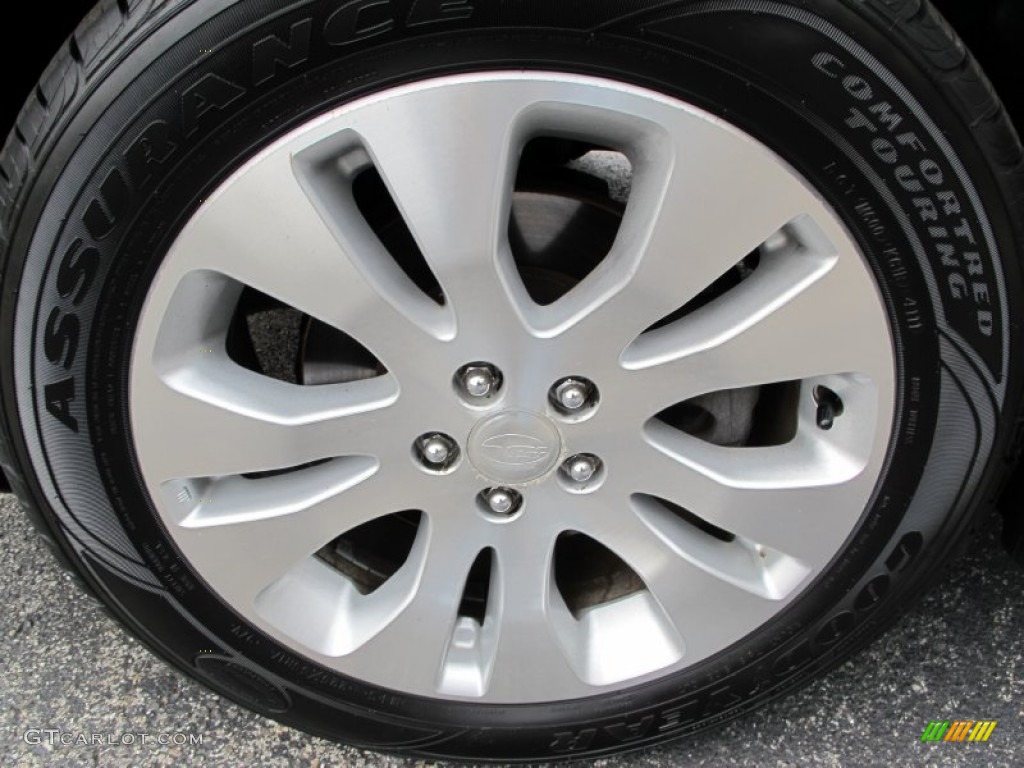 2009 Outback 2.5i Limited Wagon - Quartz Silver Metallic / Off Black photo #22
