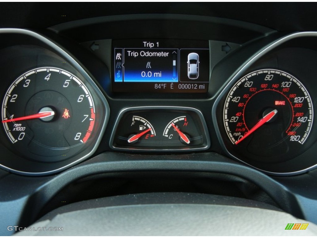 2013 Ford Focus ST Hatchback Gauges Photo #73060253