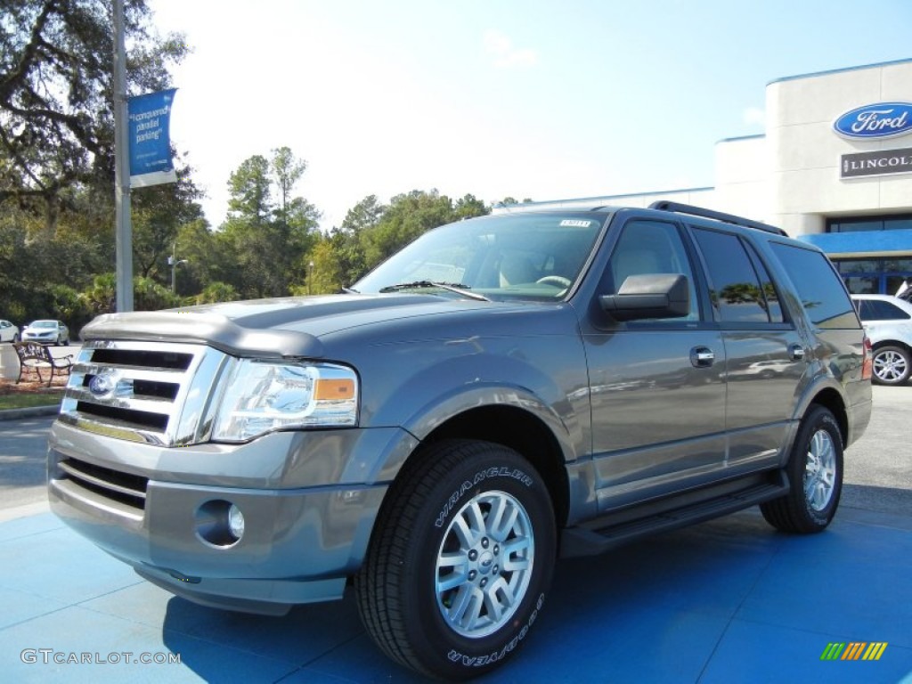 2013 Expedition King Ranch - Sterling Gray / Stone photo #1