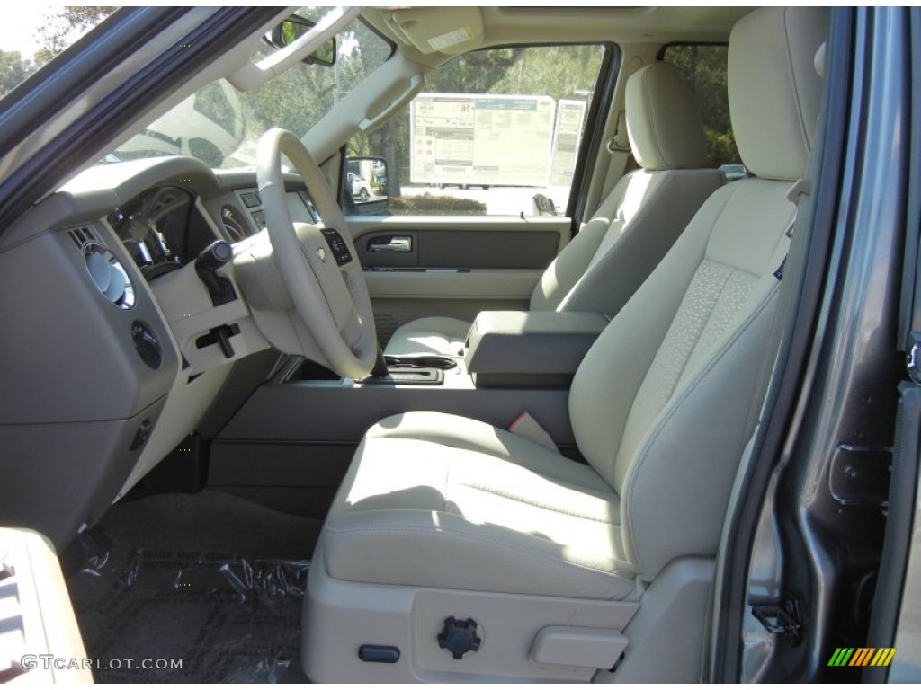 Stone Interior 2013 Ford Expedition King Ranch Photo #73060780