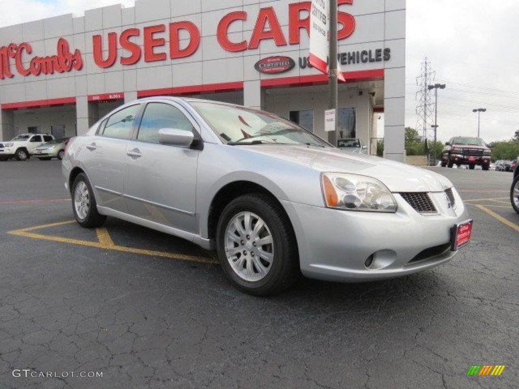 2006 Galant SE - Liquid Silver Metallic / Black photo #1