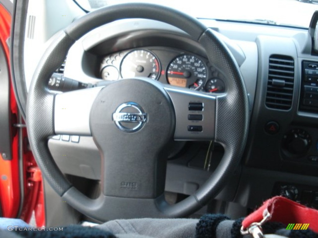 2008 Xterra S 4x4 - Red Alert / Steel/Graphite photo #23