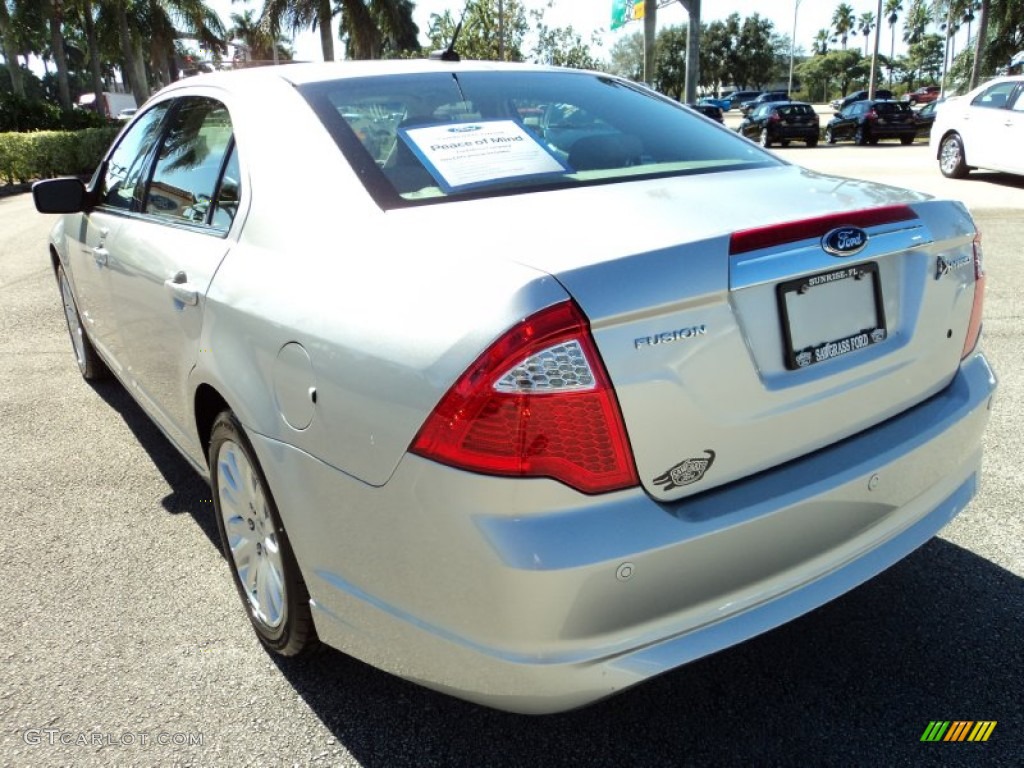2010 Fusion Hybrid - Brilliant Silver Metallic / Medium Light Stone photo #9