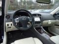 2012 Lexus IS Ecru Interior Prime Interior Photo