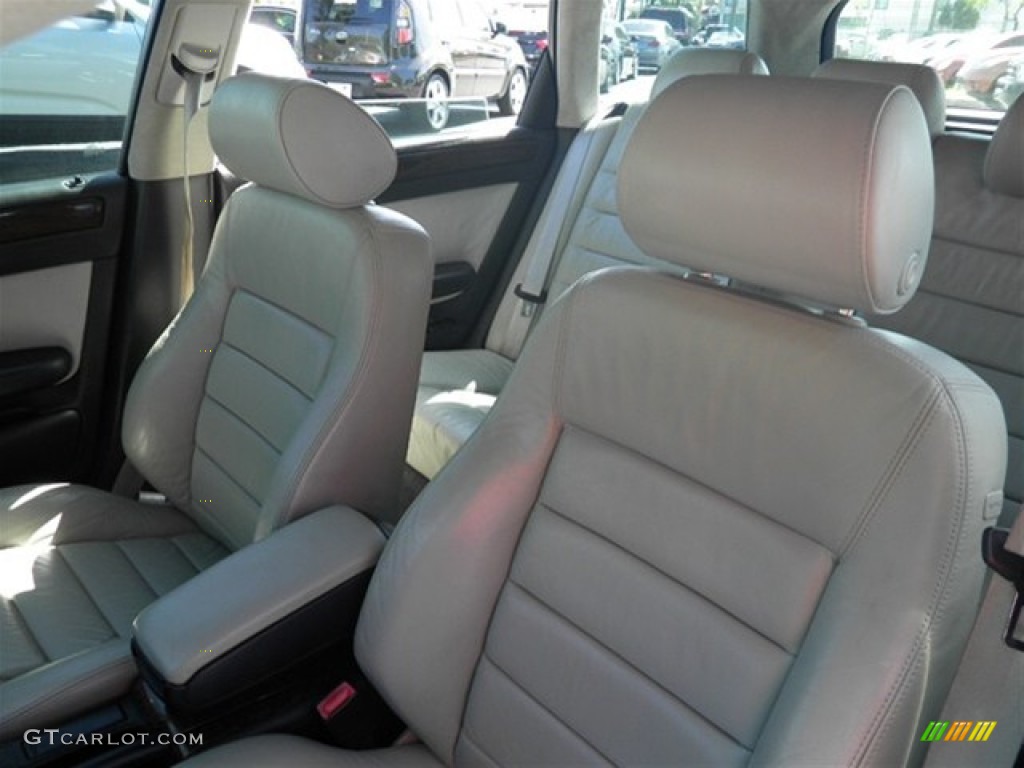 Silver Interior 2002 Audi S6 4.2 quattro Avant Photo #73064223