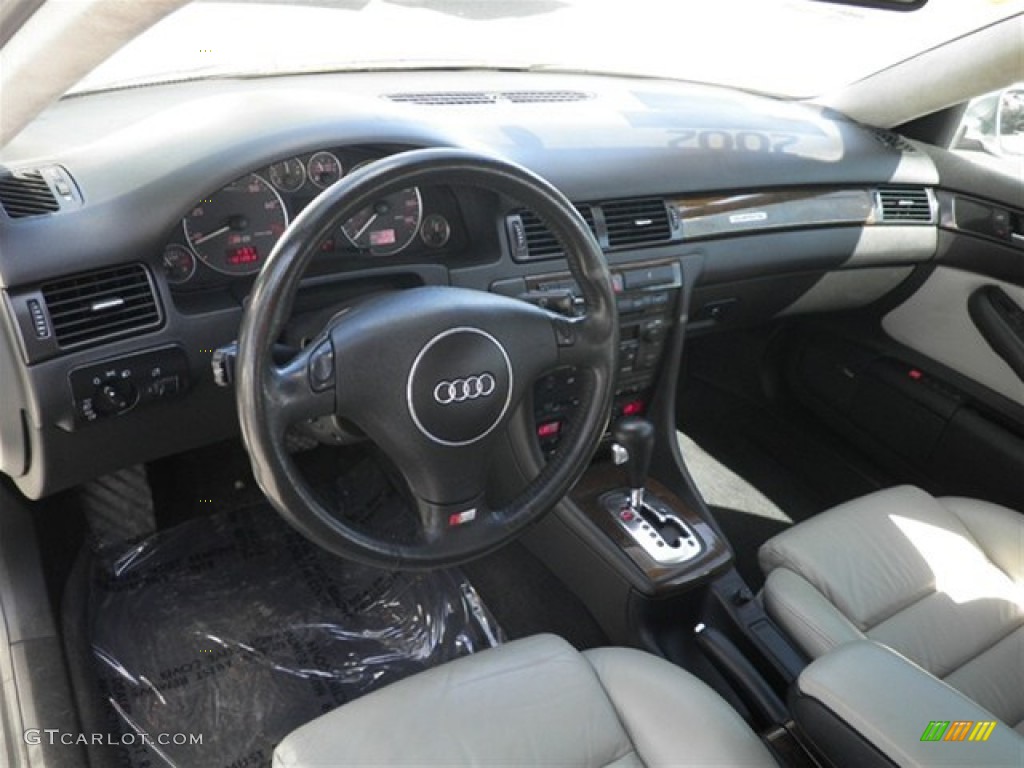 Silver Interior 2002 Audi S6 4.2 quattro Avant Photo #73064247