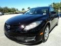 2009 Ebony Black Mazda MAZDA6 i Sport  photo #14