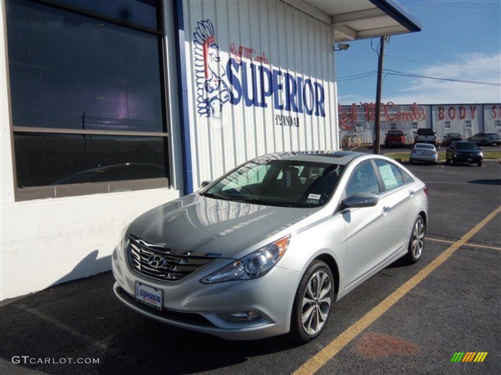 2013 Sonata Limited 2.0T - Radiant Silver / Gray photo #1