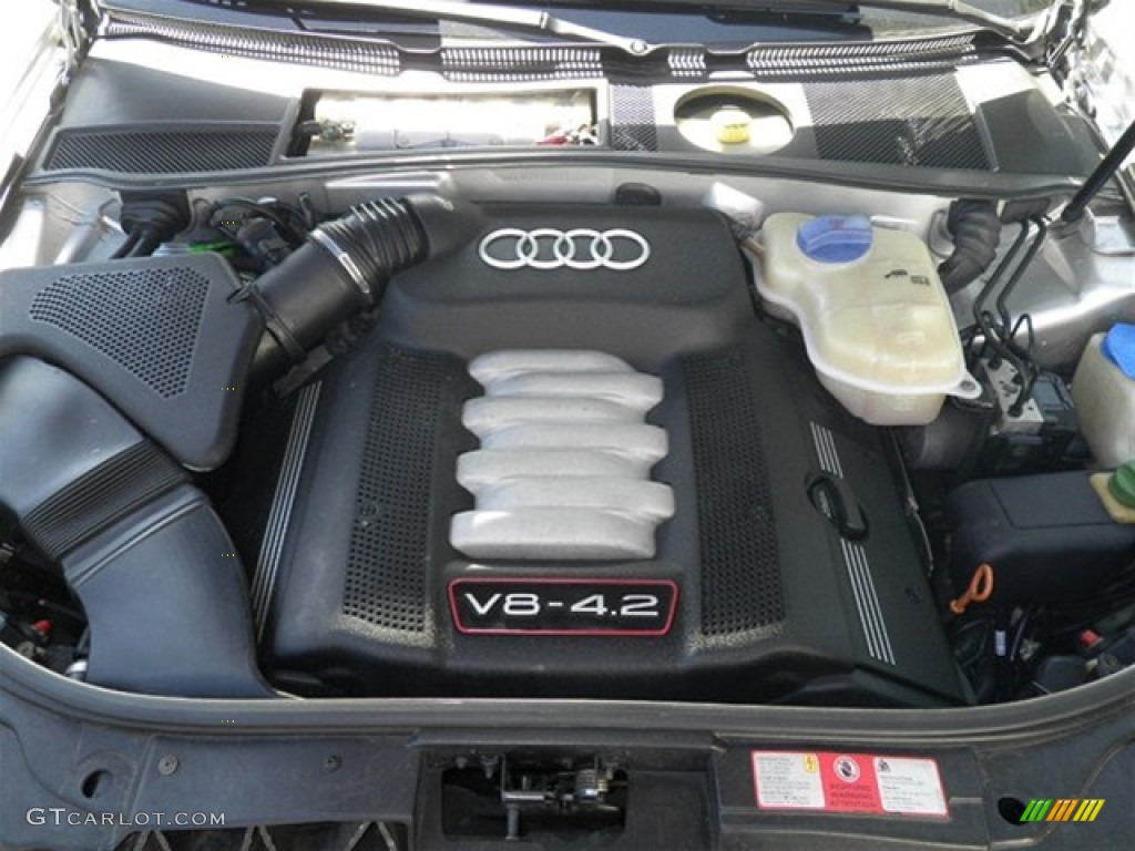 2002 Audi S6 4.2 quattro Avant 4.2 Liter DOHC 40-Valve VVT V8 Engine Photo #73064610