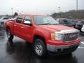 2008 Fire Red GMC Sierra 1500 SLE Crew Cab 4x4  photo #4