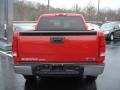 2008 Fire Red GMC Sierra 1500 SLE Crew Cab 4x4  photo #7