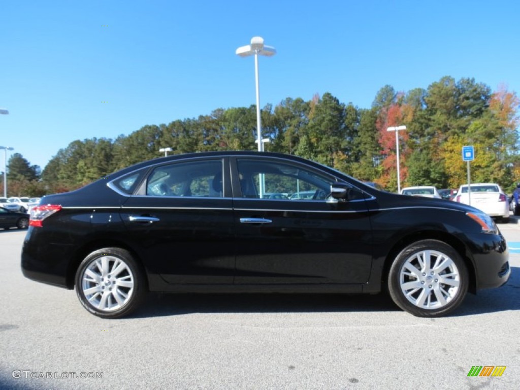 Super Black 2013 Nissan Sentra SL Exterior Photo #73065051