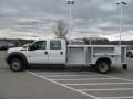 Oxford White - F550 Super Duty XL Crew Cab 4x4 Chassis Photo No. 9