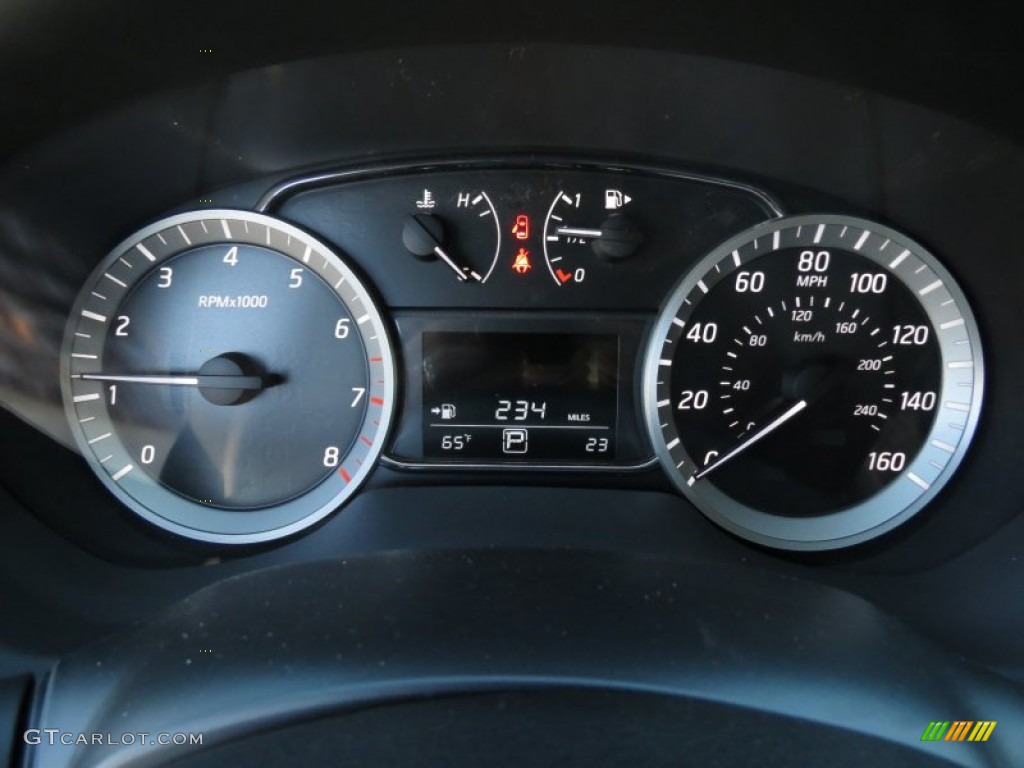 2013 Nissan Sentra SL Gauges Photos