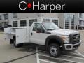 2012 Oxford White Ford F450 Super Duty XL Regular Cab Chassis 4x4  photo #2