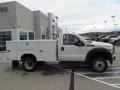 2012 Oxford White Ford F450 Super Duty XL Regular Cab Chassis 4x4  photo #4