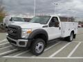 2012 Oxford White Ford F450 Super Duty XL Regular Cab Chassis 4x4  photo #6