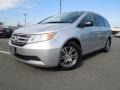 2011 Alabaster Silver Metallic Honda Odyssey EX-L  photo #1