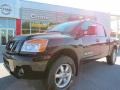 Galaxy Black 2012 Nissan Titan Pro-4X Crew Cab 4x4