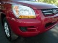 2008 Volcanic Red Metallic Kia Sportage LX  photo #2