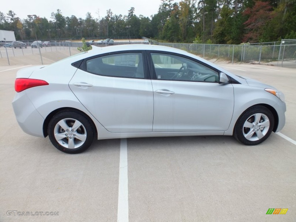 2013 Elantra GLS - Silver / Gray photo #2