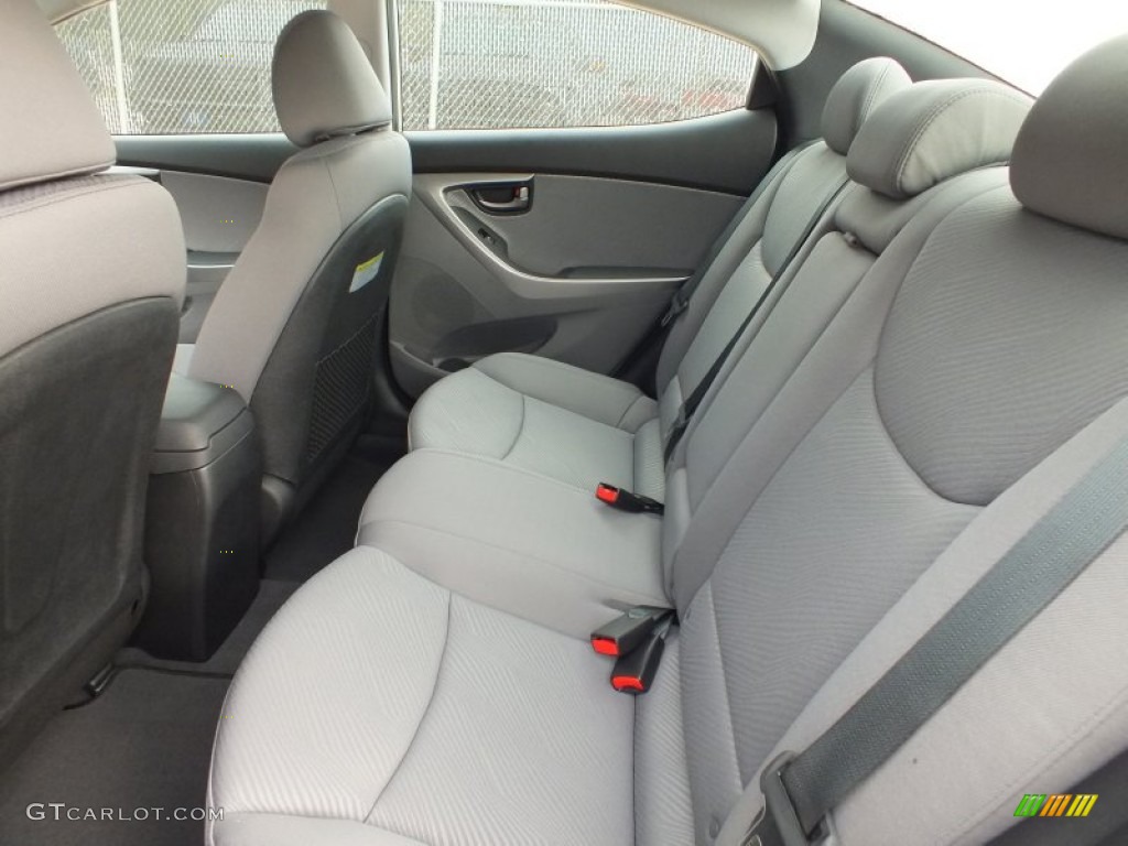 2013 Elantra GLS - Silver / Gray photo #4
