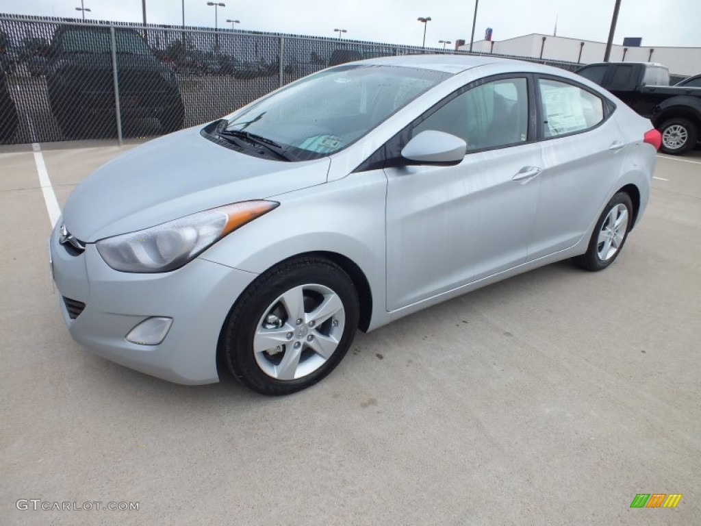 2013 Elantra GLS - Silver / Gray photo #9