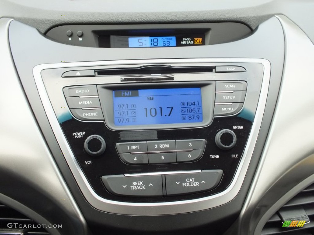 2013 Elantra GLS - Silver / Gray photo #16