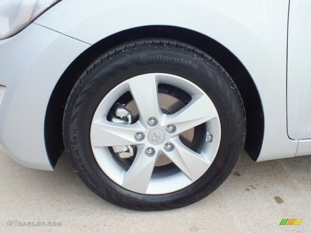 2013 Elantra GLS - Silver / Gray photo #25