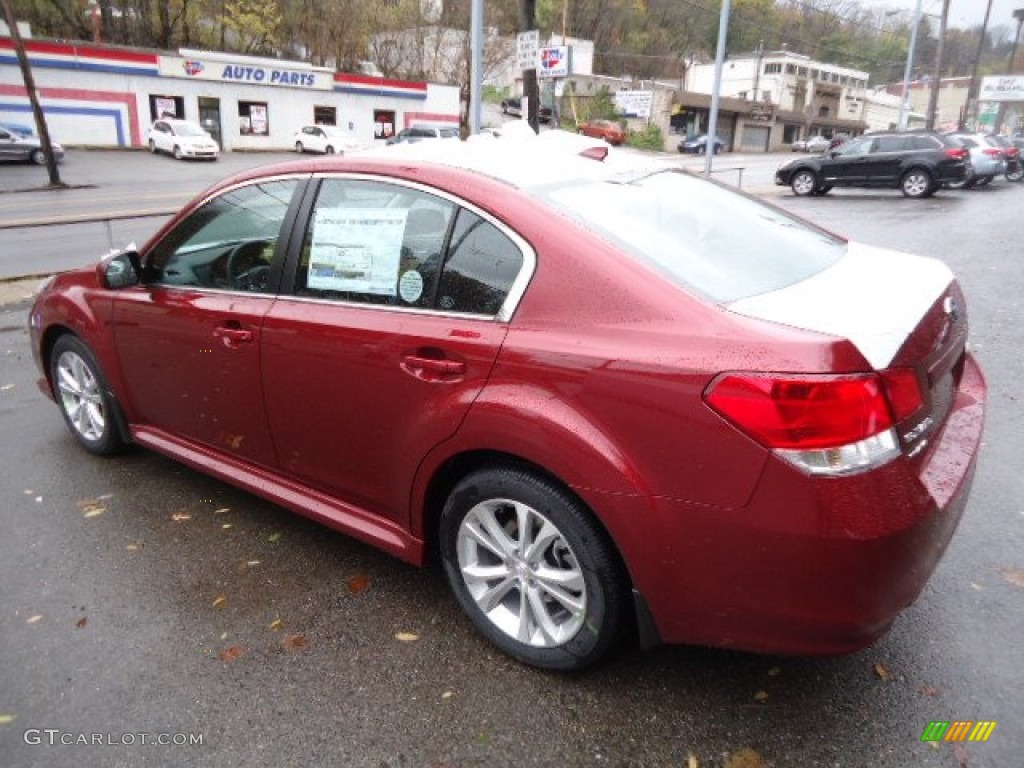 Venetian Red Pearl 2013 Subaru Legacy 3.6R Limited Exterior Photo #73069611