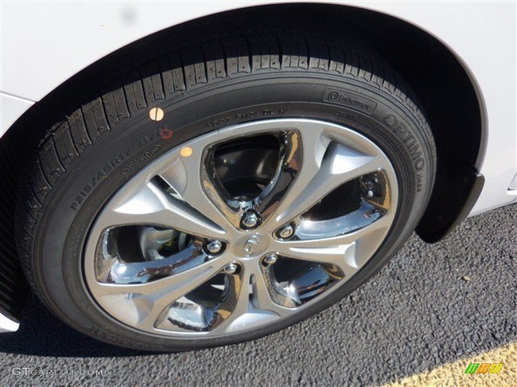 2013 Elantra GT - Monaco White / Beige photo #4