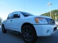 2012 Blizzard White Nissan Titan SV Crew Cab  photo #6