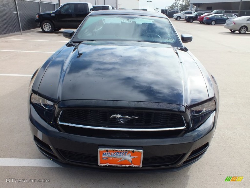 2013 Mustang V6 Coupe - Black / Charcoal Black photo #10