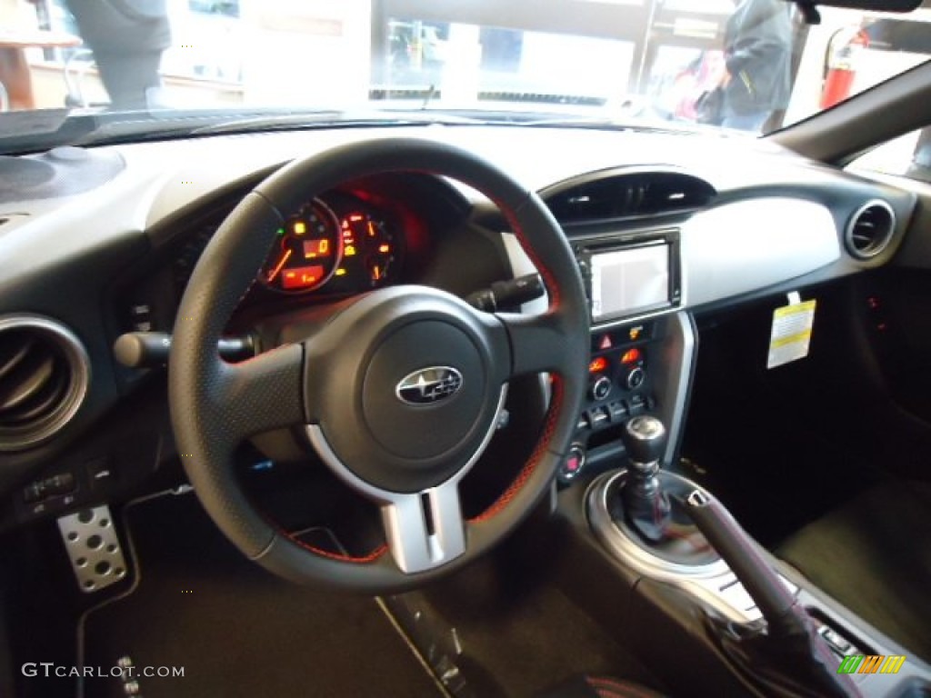 2013 Subaru BRZ Limited Black Leather/Alcantara Dashboard Photo #73070277