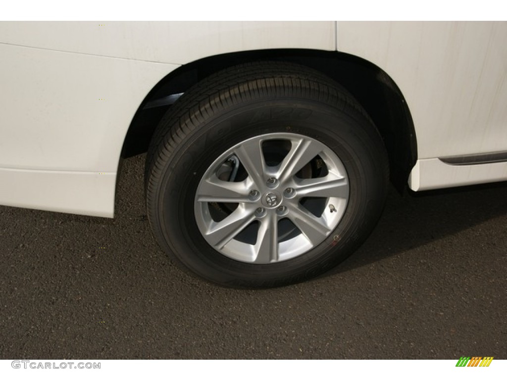 2013 Toyota Highlander Hybrid 4WD Wheel Photo #73070399