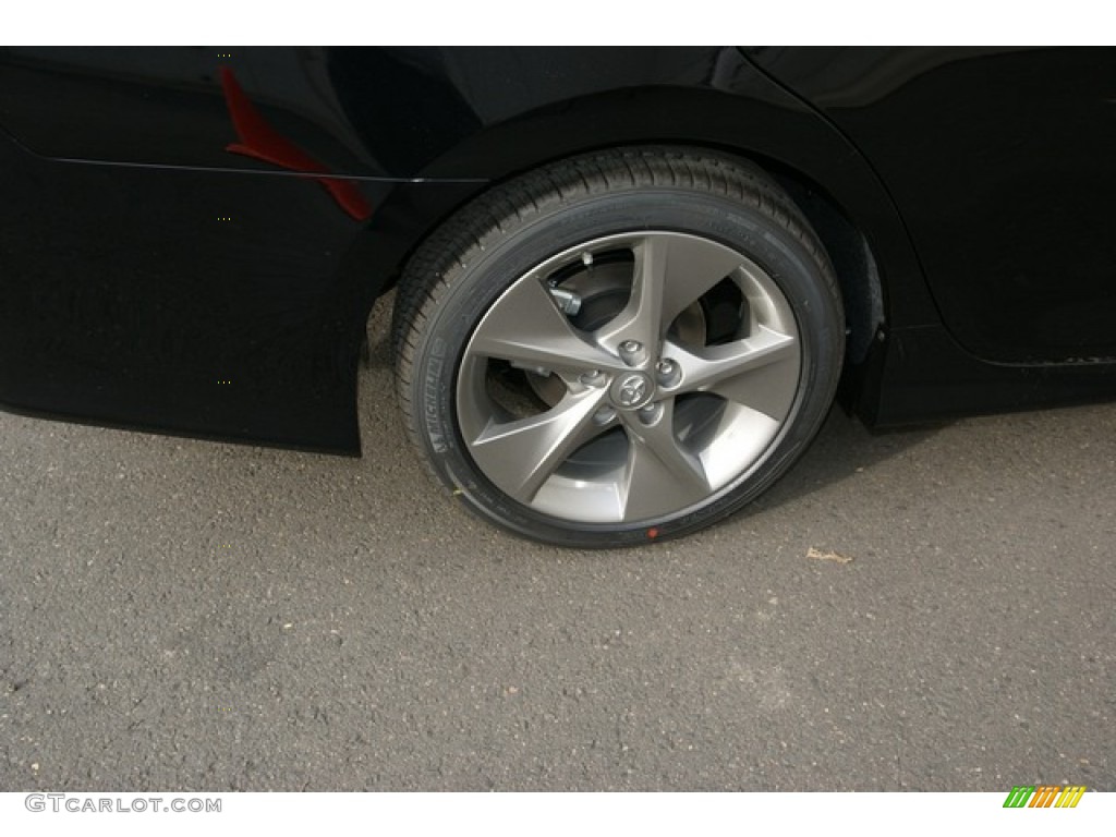 2012 Camry SE - Attitude Black Metallic / Black photo #9