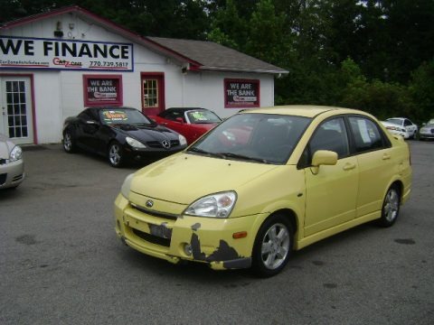 2003 Suzuki Aerio GS Sedan Data, Info and Specs
