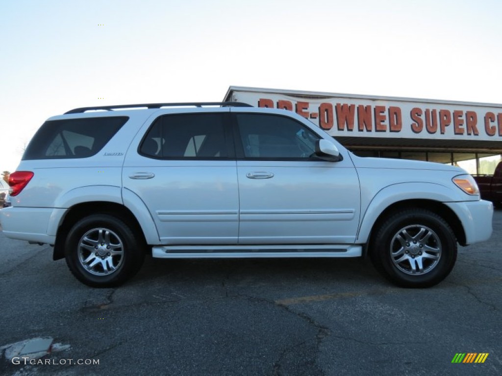 2006 Sequoia Limited - Natural White / Taupe photo #8