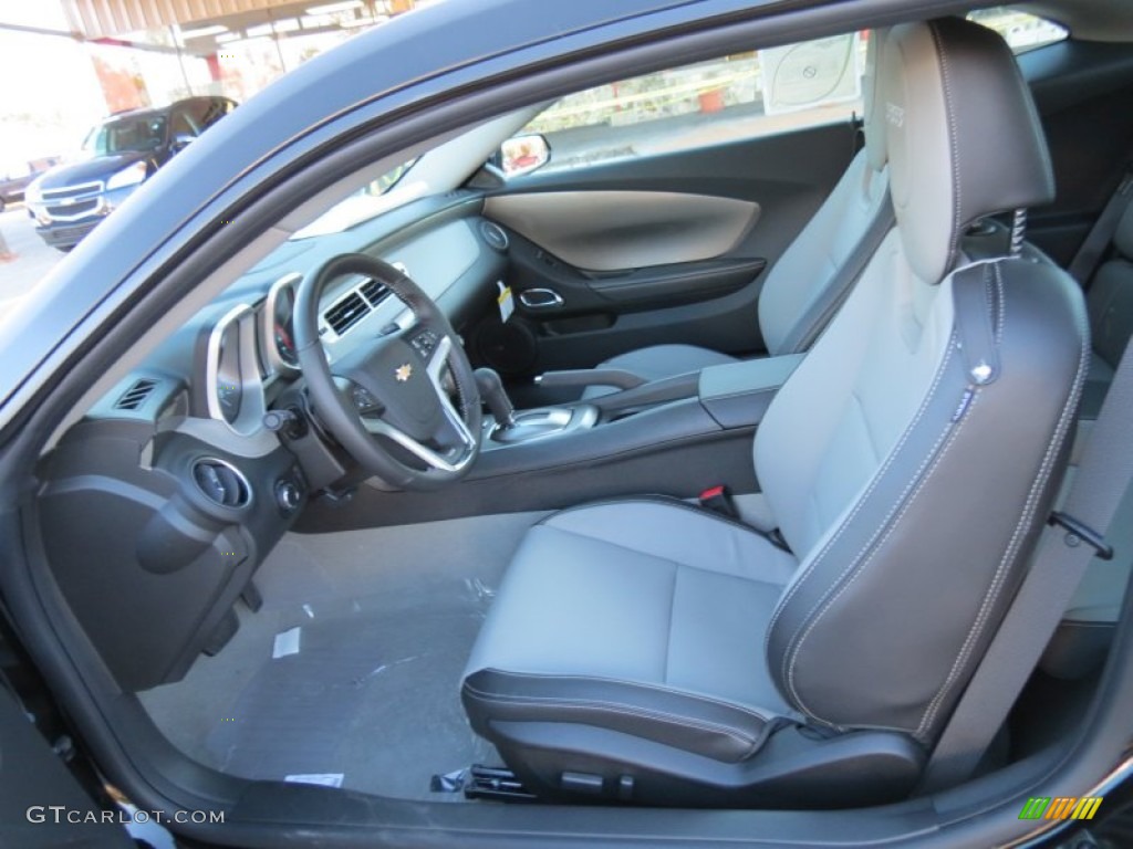 Gray Interior 2013 Chevrolet Camaro SS/RS Coupe Photo #73072701