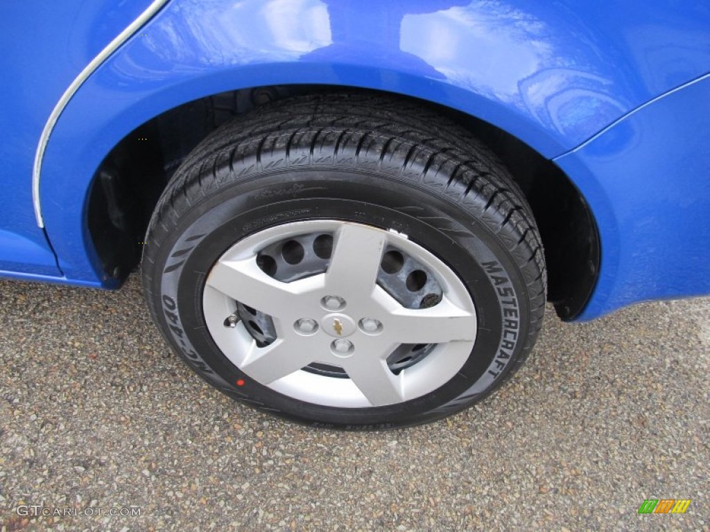 2008 Cobalt LS Sedan - Blue Flash Metallic / Gray photo #3