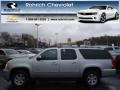 Pure Silver Metallic 2011 GMC Yukon XL SLE 4x4