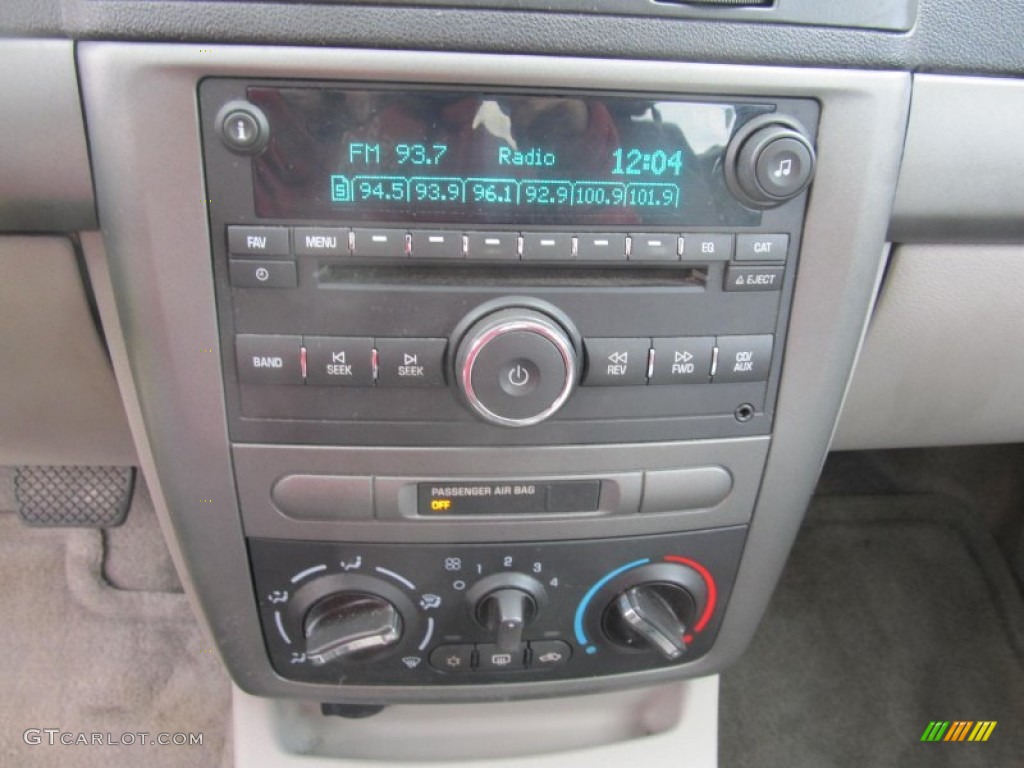 2008 Cobalt LS Sedan - Blue Flash Metallic / Gray photo #15